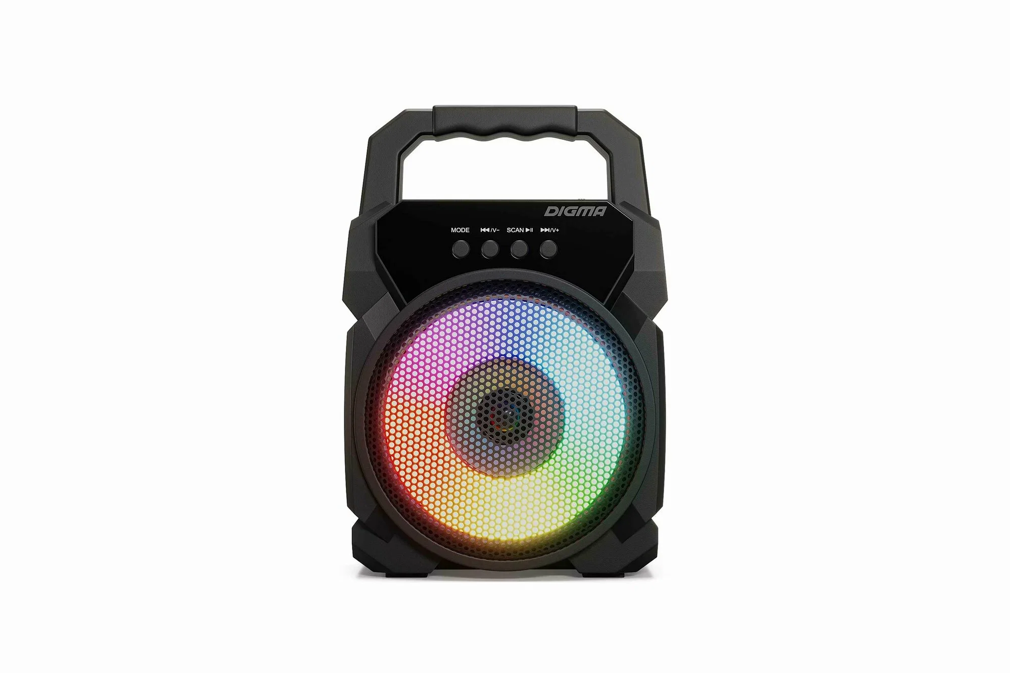 Портативная колонка Digma D-PS1500 черный 10 Вт 1.0 BT 10м 500mAh