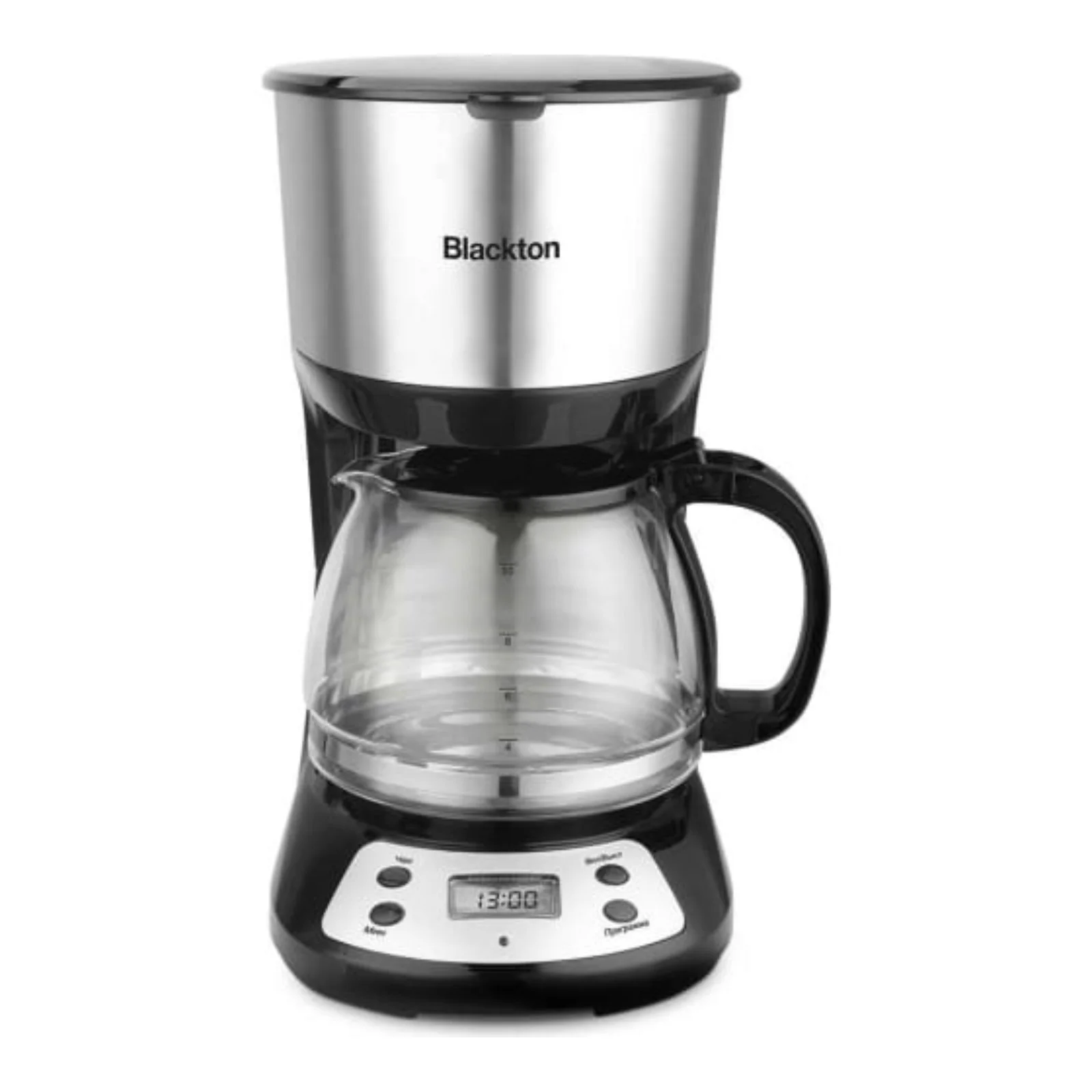 Кофеварка Blackton Bt CM1116 Черный- Стальной 750Вт, 1,25 л