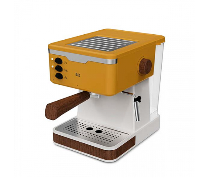 Кофеварка BQ CM2006 Желтый 850 Вт 1.7 л 20 бар Капучинатор