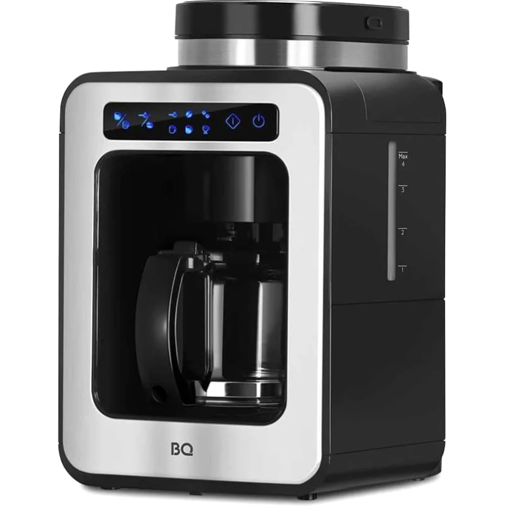 Кофеварка BQ CM7000 Черный 600 Вт,600 мл.,70 см.Капельная со встроенной кофемолкой
