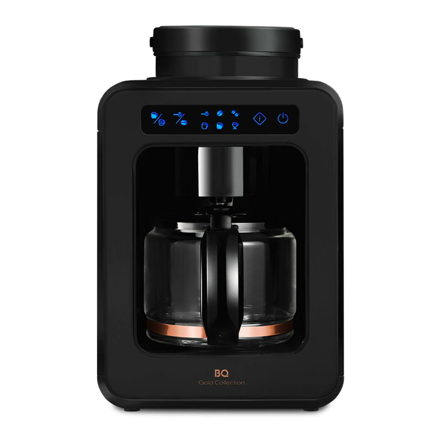 Кофеварка BQ CM7000 Черный 600 Вт,600 мл.,70 см.Капельная со встроенной кофемолкой
