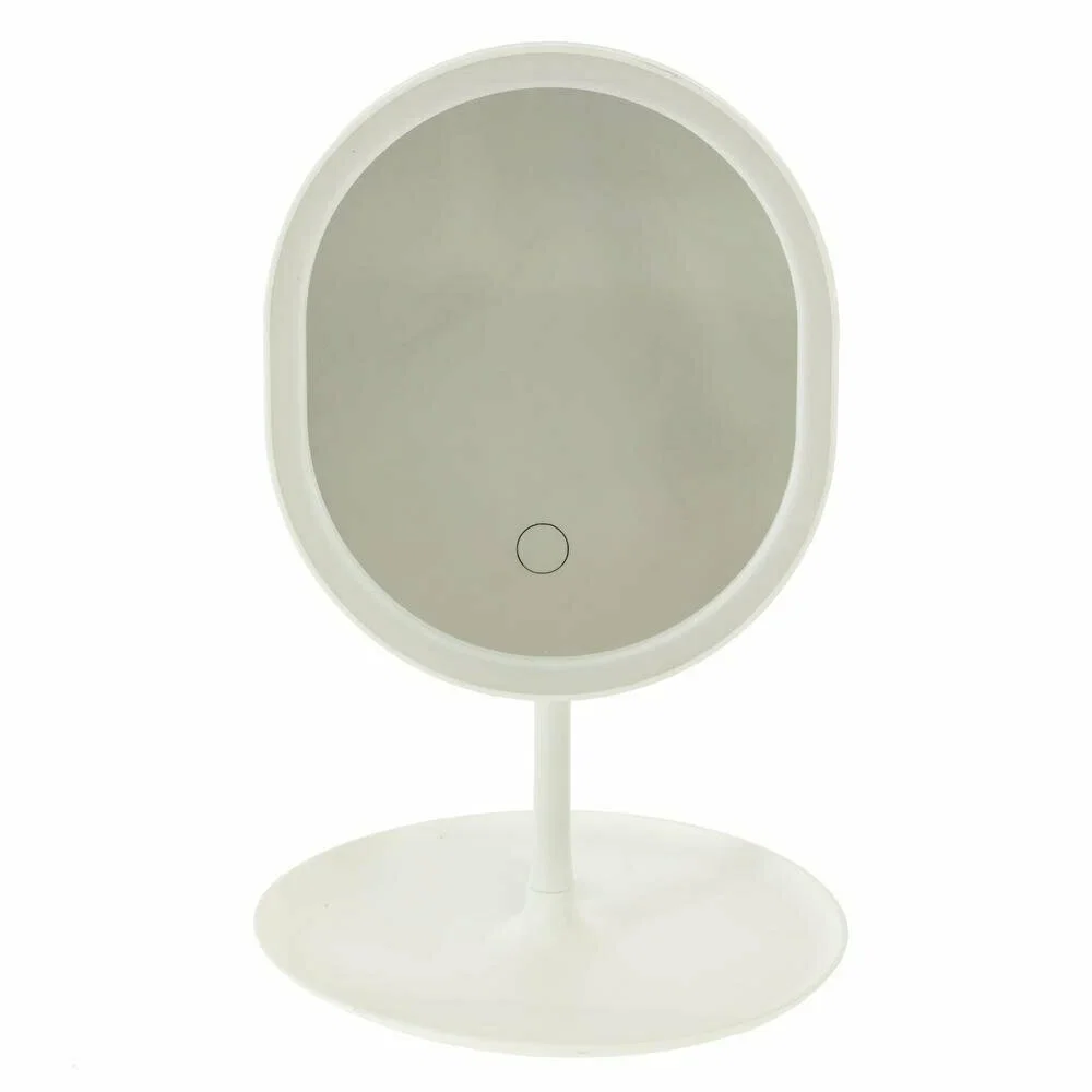 Зеркало настольное (подсветка USB 0,25м) , L18 W18 H28 см