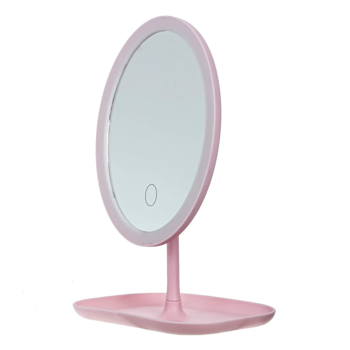Зеркало настольное (подсветка USB 0,25м) , L18 W18 H28 см