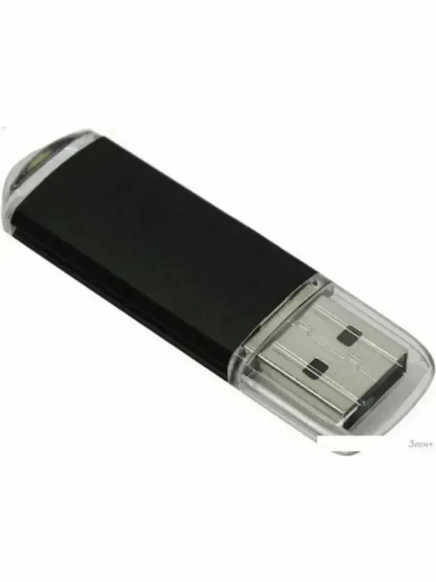 Флешка USB Smartbuy V-Cut black (SB4GbVC-K), 4Gb, USB 2.0, R/W 25/15, черный