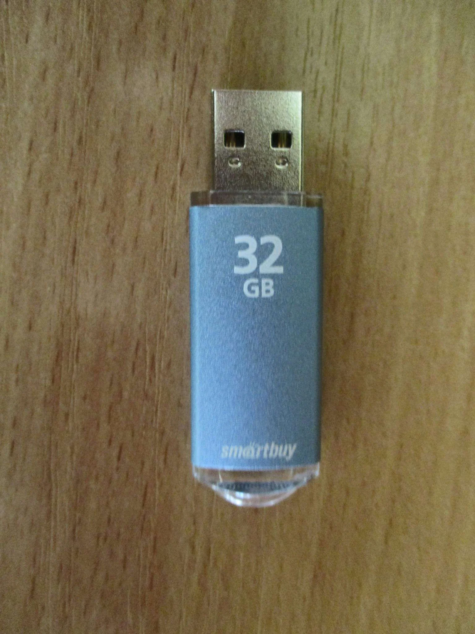 Флешка USB Smartbuy V-Cut series Blue (SB32GbVC-B), 32Gb, USB 2.0, R/W 25/15, голубой