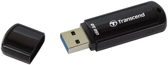 Флешка USB Transcend Jetflash 700 (TS256GJF700), 256Gb, USB 3.0, R/W 70/30 черный