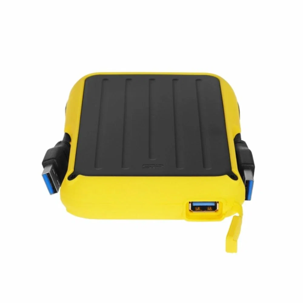 Внешний HDD 2.5" 2.0Tb Silicon Power Armor A66 SP020TbPHD66SS3Y черно-желтый (USB3.2, прорезиненный, противоударный MIL-STD-810G, пыле-влагозащищенный