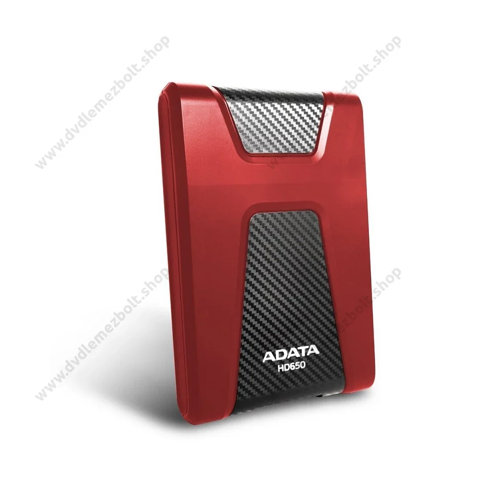 Внешний HDD 2.5" ADATA HD650, 1TB, USB 3.2 Gen 1 Type-A, 5400 rpm, красный