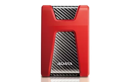 Внешний HDD 2.5" ADATA HD650, 1TB, USB 3.2 Gen 1 Type-A, 5400 rpm, красный