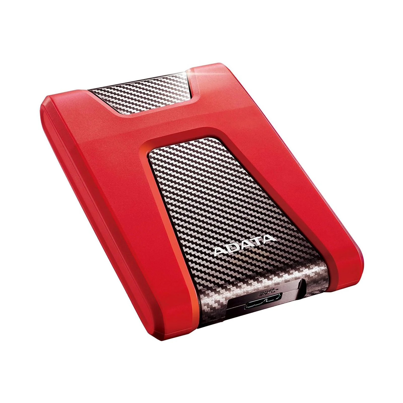 Внешний HDD 2.5" ADATA HD650, 2TB, USB 3.2 Gen 1 Type-A, 5400 rpm, красный