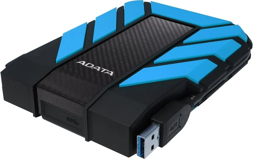 Внешний HDD 2.5" ADATA HD710, 2TB, USB 3.2 Gen 1 Type-A, 5400 rpm, синий