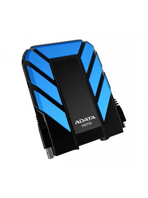 Внешний HDD 2.5" ADATA HD710, 2TB, USB 3.2 Gen 1 Type-A, 5400 rpm, синий