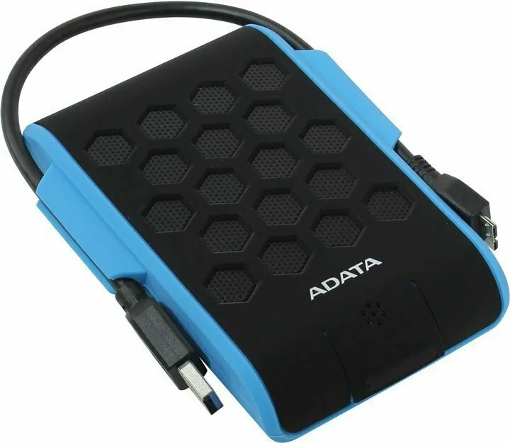 Внешний HDD 2.5" ADATA HD720, 1TB, USB 3.2 Gen 1 Type-A, 5400 rpm, синий