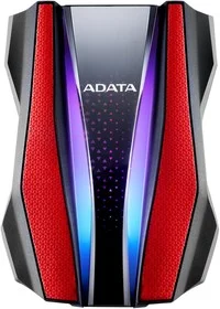 Внешний HDD 2.5" ADATA HD770G, 1TB, USB 3.2 Gen 1 Type-A, 5400 rpm, красный