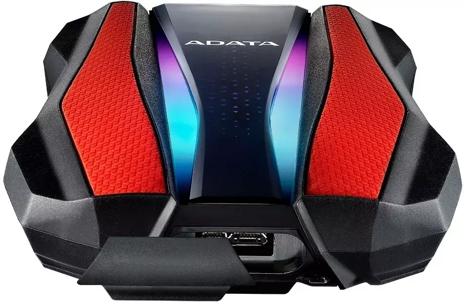 Внешний HDD 2.5" ADATA HD770G, 1TB, USB 3.2 Gen 1 Type-A, 5400 rpm, красный