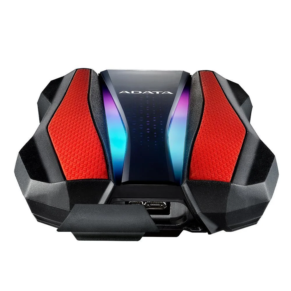 Внешний HDD 2.5" ADATA HD770G, 1TB, USB 3.2 Gen 1 Type-A, 5400 rpm, красный