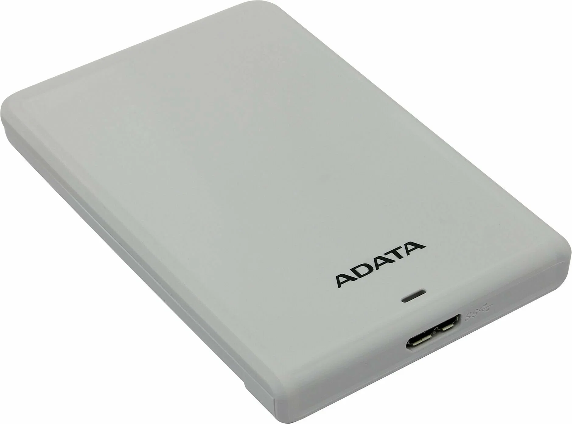Внешний HDD 2.5" ADATA HV620S, 1TB, USB 3.2 Gen 1 Type-A, 5400 rpm, белый