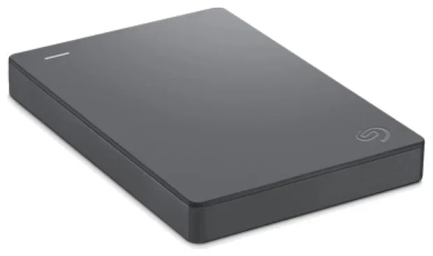 Внешний HDD 2.5" Seagate Basic, 2TB, USB 3.2 Gen 1 Type-A, 5400 rpm, серый