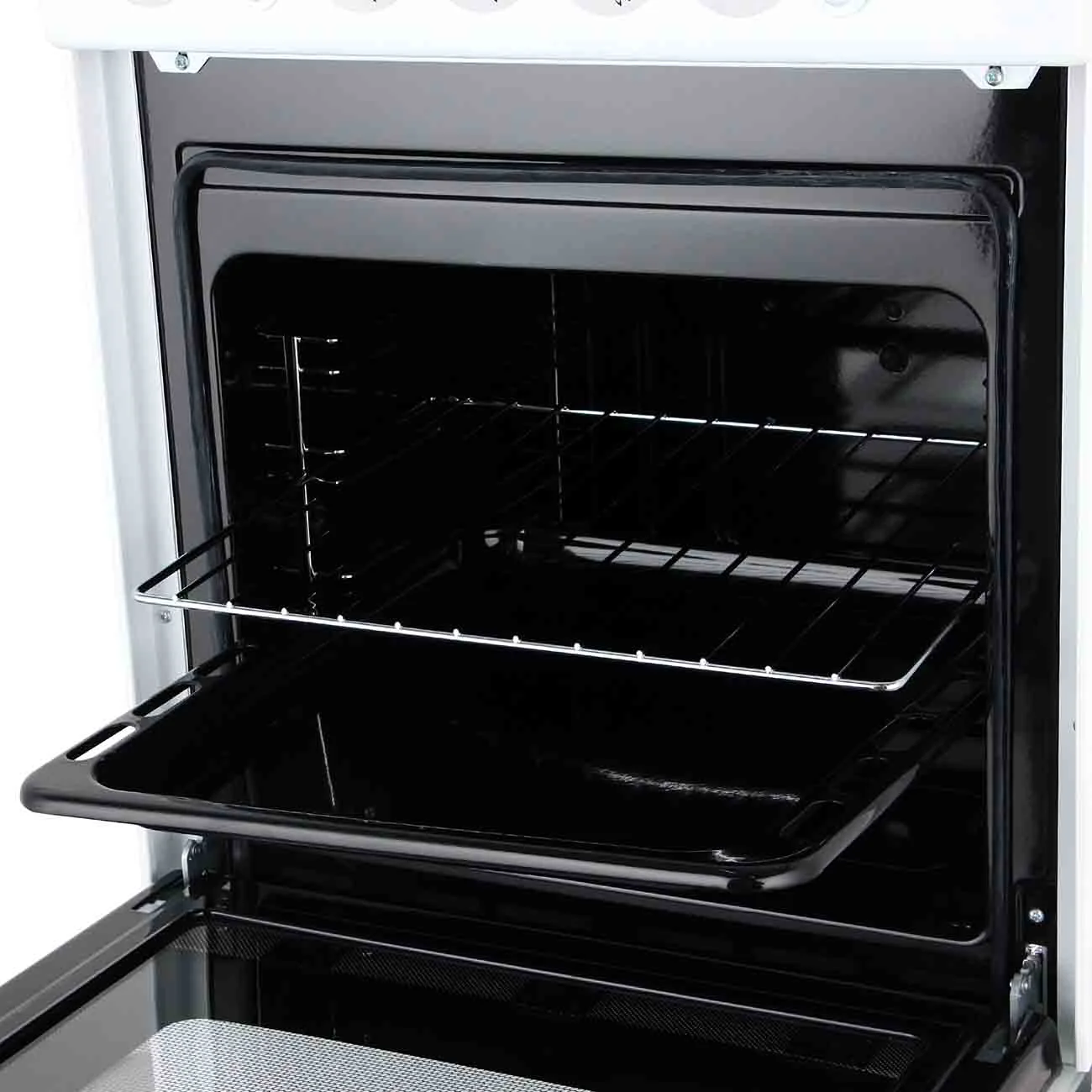 Газовая плита De luxe 506040.04 г (крышка) ЧР