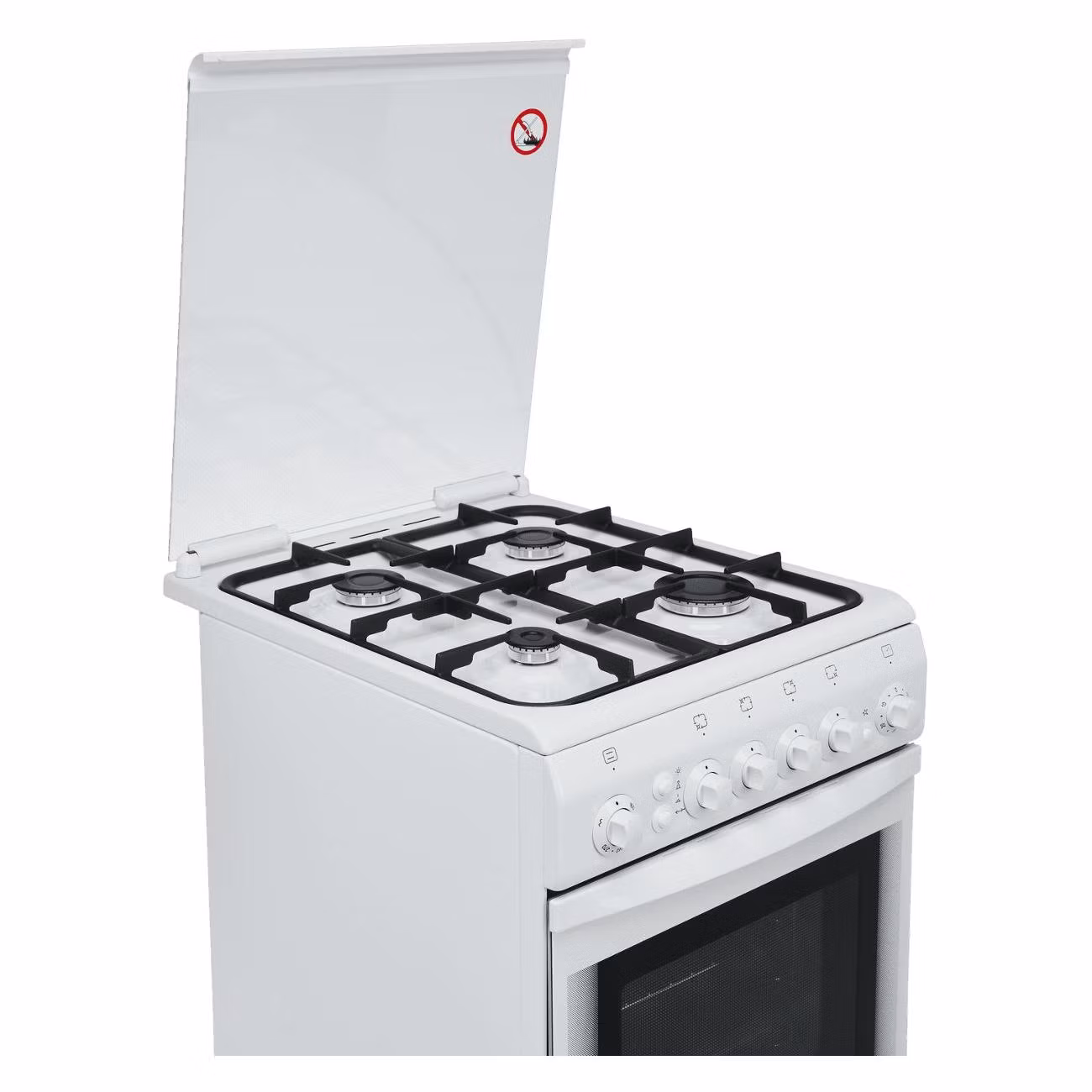 Газовая плита De luxe 506040.11 г (крышка) ЧР