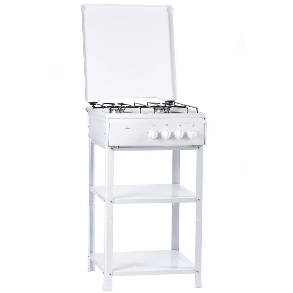 Газовая плита Flama AVG 1401 W (без духовки)