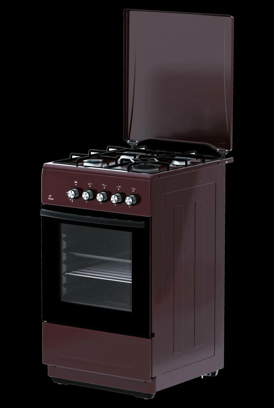 Газовая плита Flama FG 24022 B коричневый