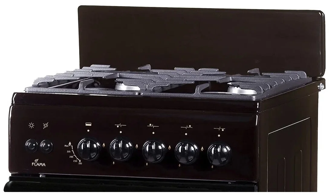Газовая плита Flama FG 24023 B коричневый