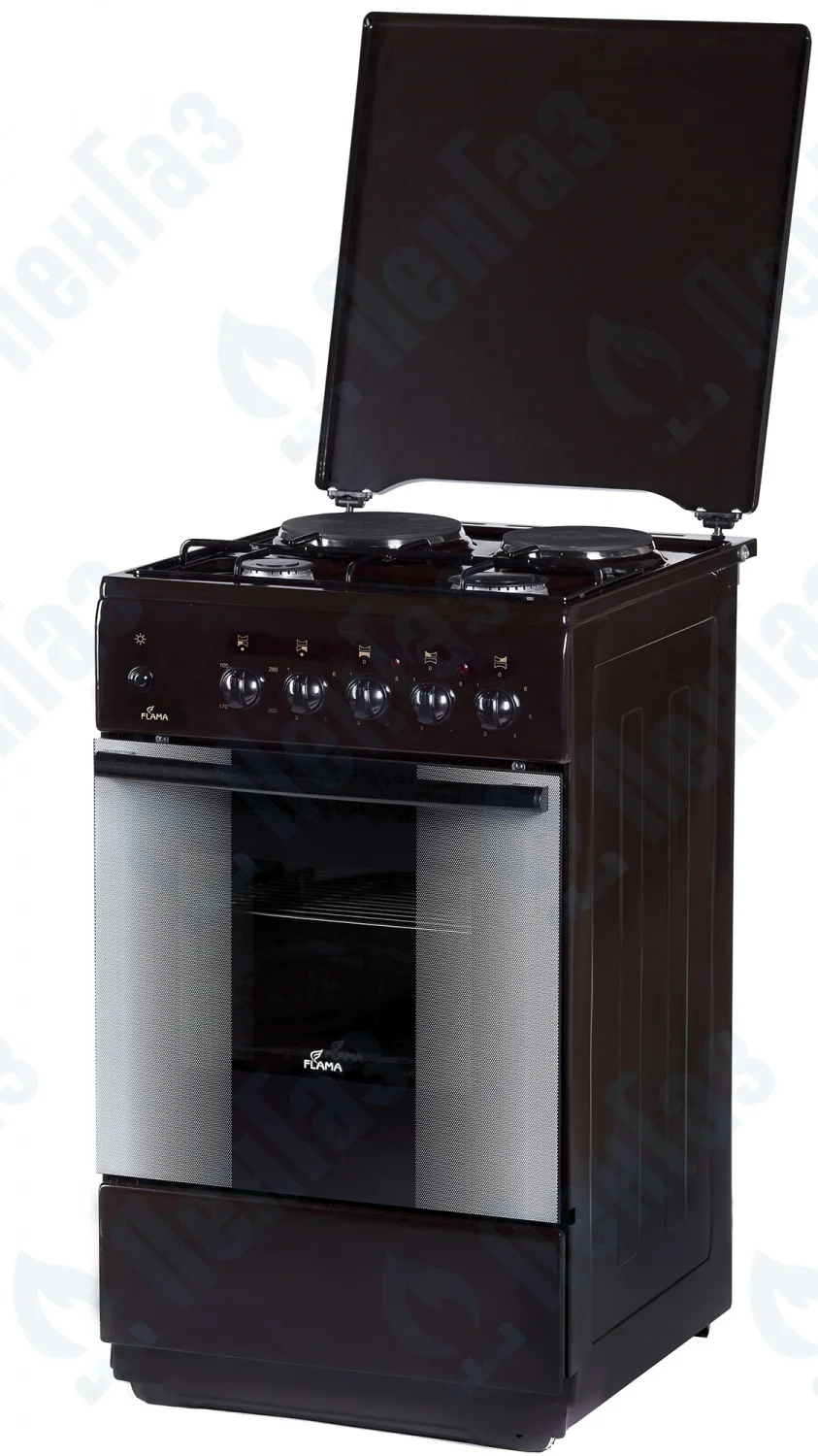 Газовая плита Flama FG 24227В коричневый