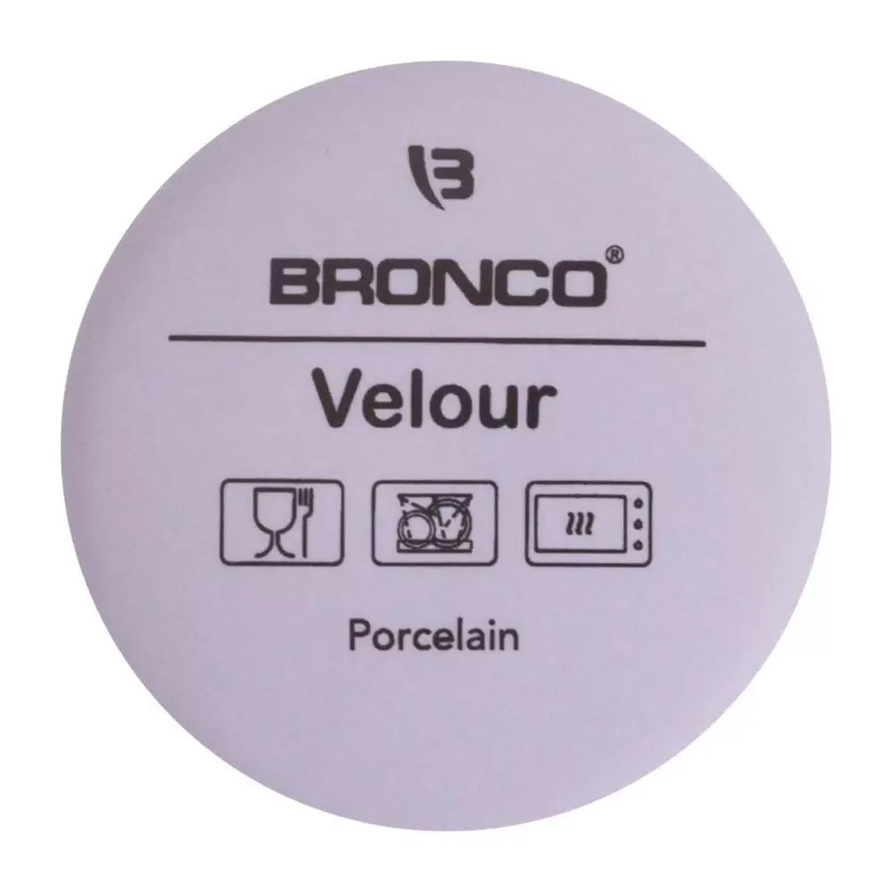 КРУЖКА BRONCO "VELOUR" 400 МЛ ТЕМНО-ЛИЛОВАЯ (МАЛ=4ШТ./КОР=24ШТ.)