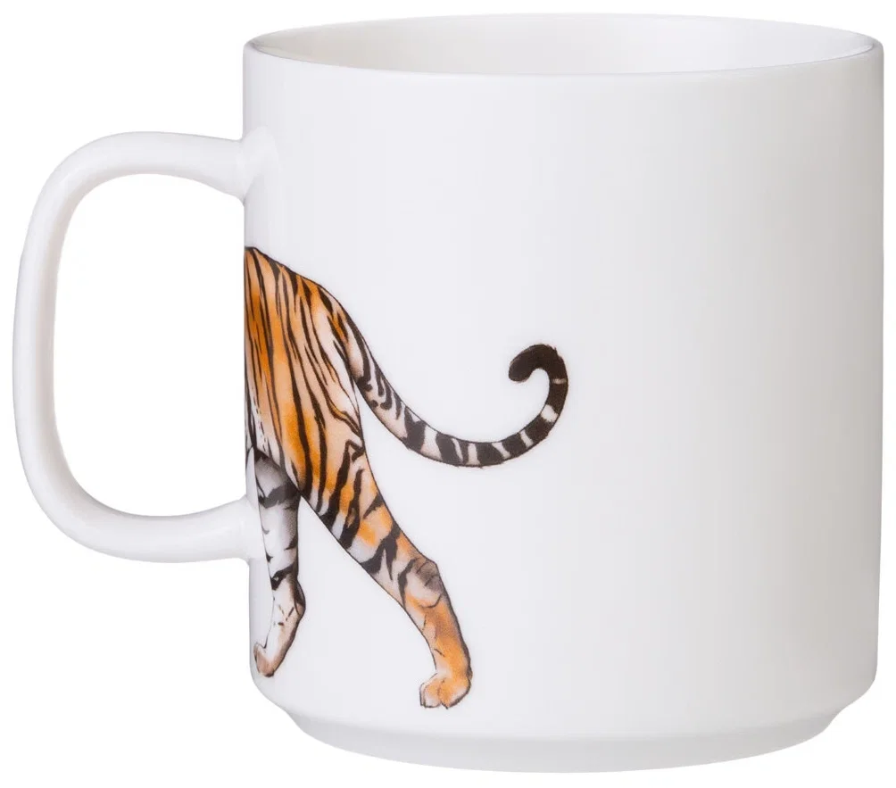 КРУЖКА LEFARD "ANIMAL WORLD" ТИГР 400 МЛ (КОР=24ШТ.)