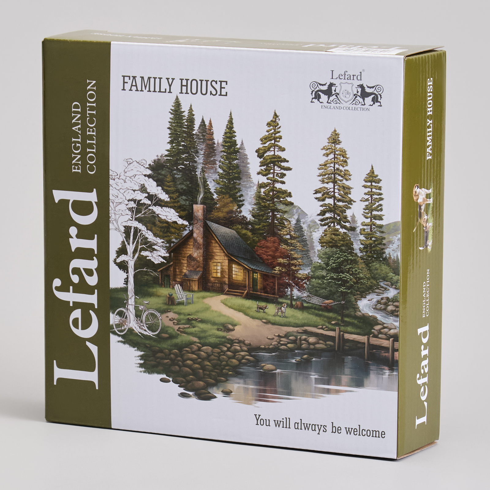 ТАРЕЛКА СУПОВАЯ LEFARD "FAMILY HOUSE" 800 МЛ 21*5 СМ (КОР=16ШТ.)