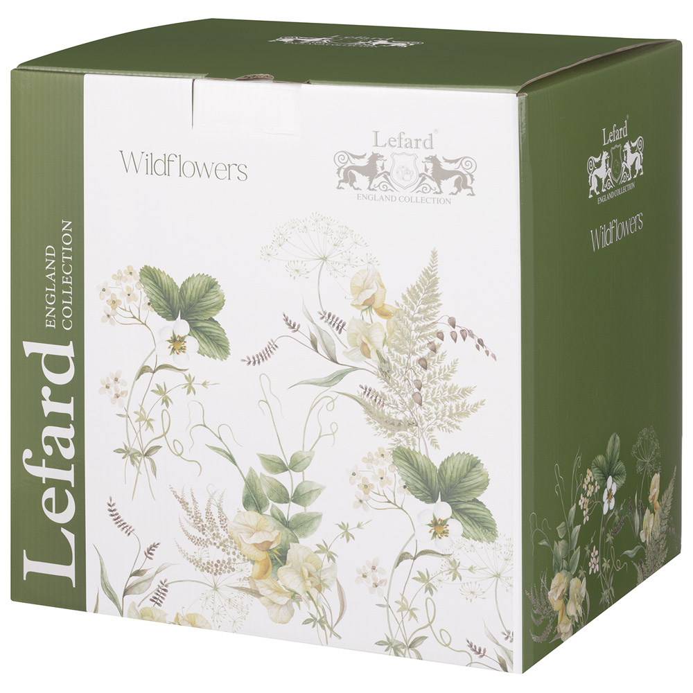 НАБОР ПОСУДЫ ОБЕДЕННЫЙ LEFARD "WILDFLOWERS" НА 4 ПЕР. 12 ПР. ТРАВЫ