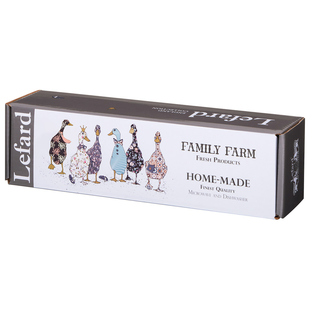 ARTI-M НАБОР СОУСНИКОВ НА ПОДСТАВКЕ LEFARD "FAMILY FARM" 5 ПР. 25 * 7 * 5 СМ 65 МЛ (КОР=24НАБ.)