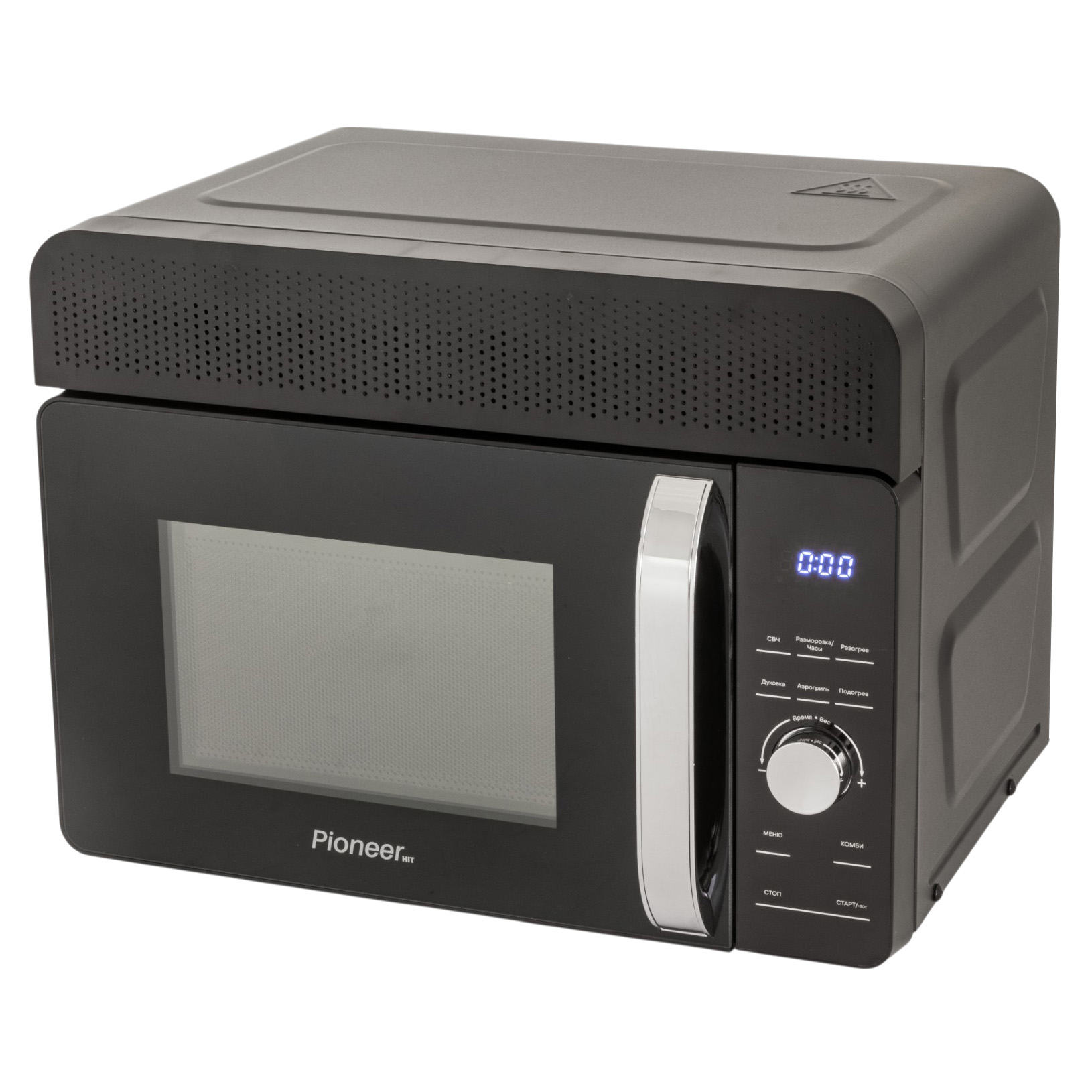 СВЧ печь-гриль Pioneer MW320D 4 в 1 СВЧ, аэрогриль, гриль,мини-печь 1500Вт, 20л, конвекция