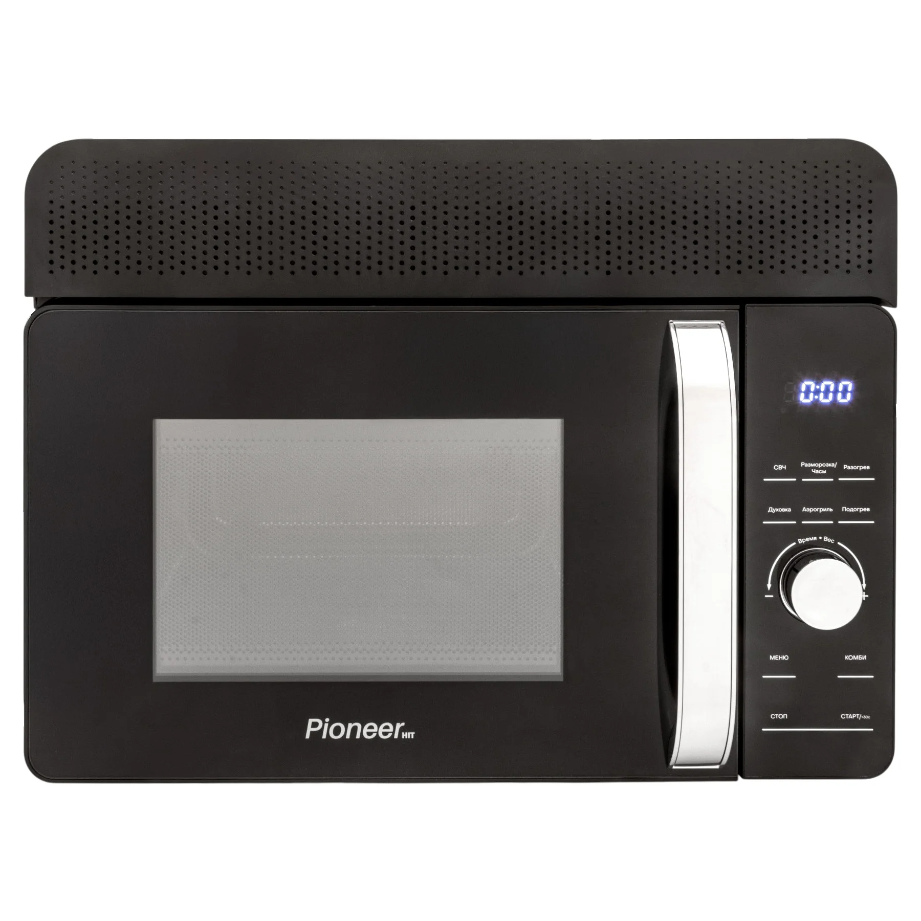 СВЧ печь-гриль Pioneer MW320D 4 в 1 СВЧ, аэрогриль, гриль,мини-печь 1500Вт, 20л, конвекция