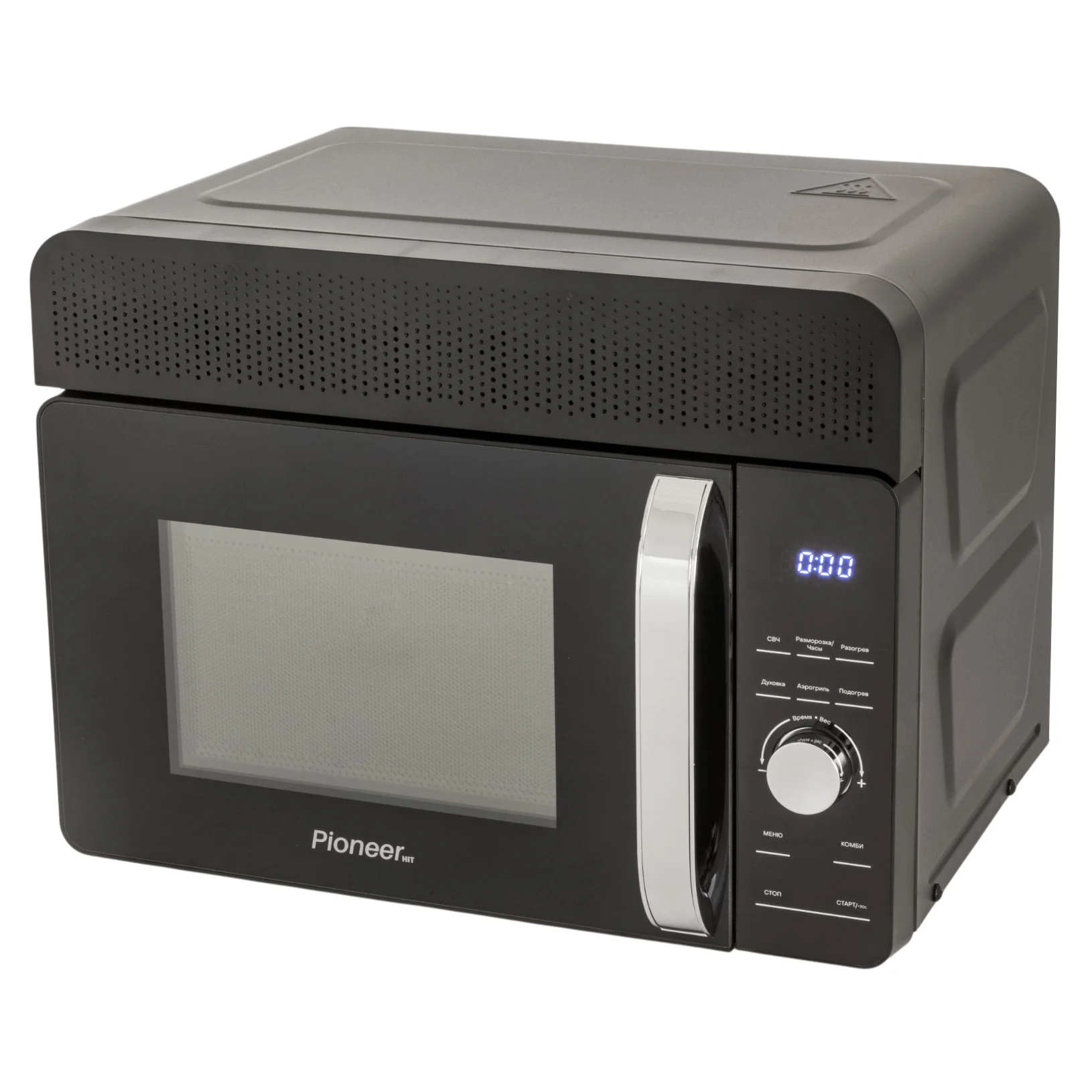 СВЧ печь-гриль Pioneer MW320D 4 в 1 СВЧ, аэрогриль, гриль,мини-печь 1500Вт, 20л, конвекция