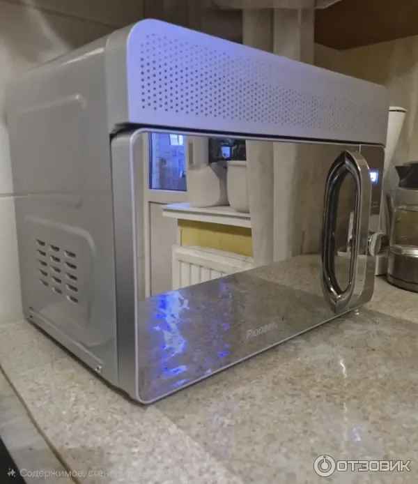 СВЧ печь-гриль Pioneer MW325D 4 в 1: СВЧ, аэрогриль, гриль, мини-печь 1500Вт, 20л, конвекция