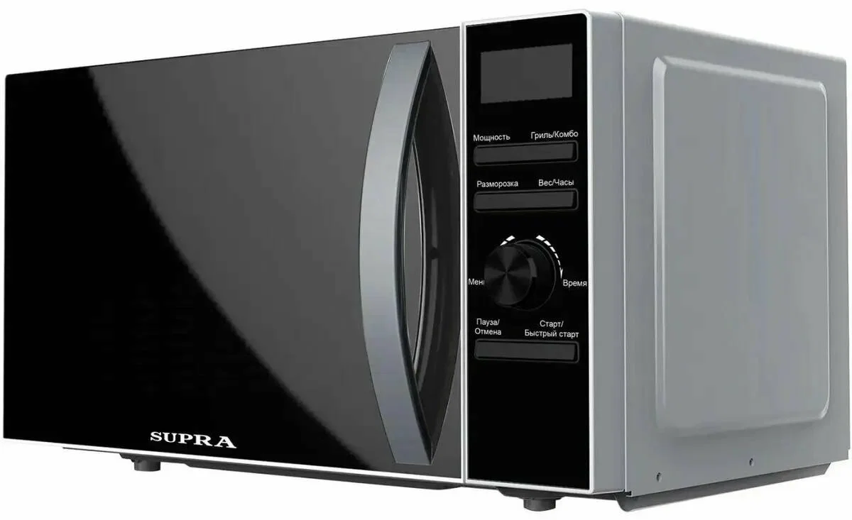 СВЧ печь-гриль SUPRA 20TSG55 20 л, 700 Вт, переключатели - сенсор, гриль, дисплей