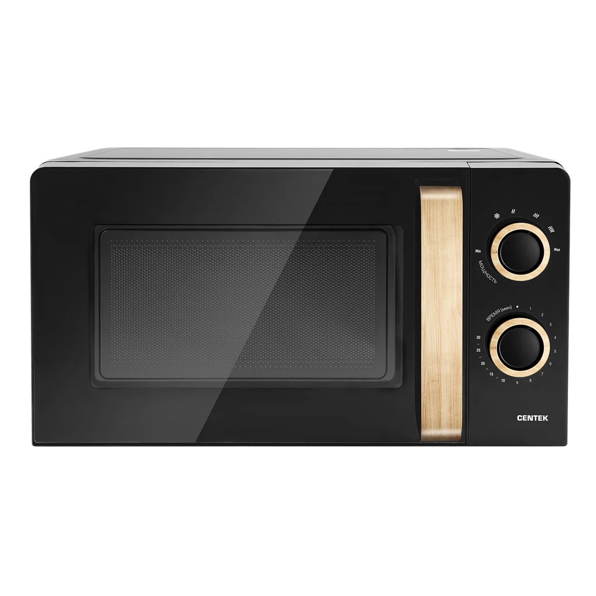 СВЧ печь-соло Centek CT-1559 черный, 20 л, 700 Вт, поворотный механизм