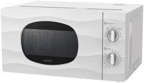 СВЧ печь-соло ECON ECO-2038M white 700Вт, 20л, механика