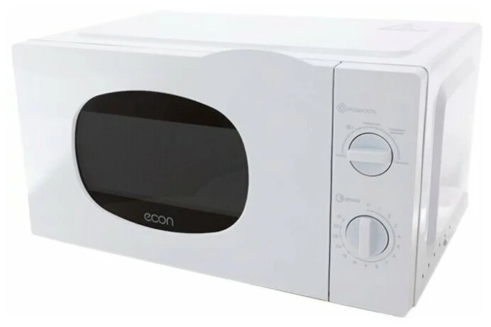СВЧ печь-соло ECON ECO-2038M white 700Вт, 20л, механика