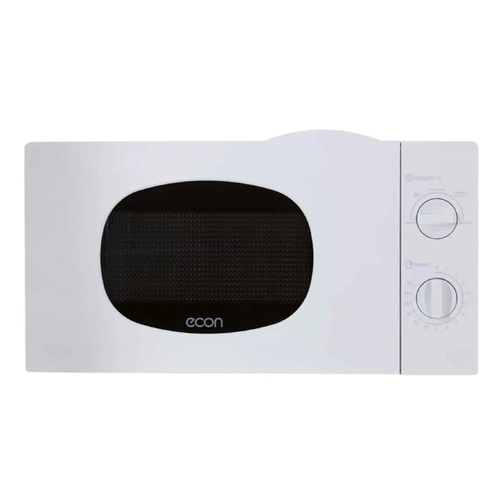 СВЧ печь-соло ECON ECO-2038M white 700Вт, 20л, механика