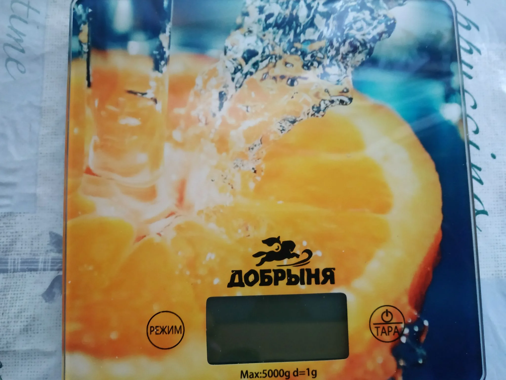 Весы кухонные Добрыня DO-3015D