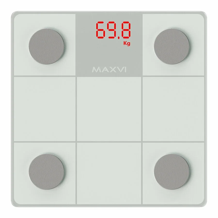 Весы напольные Maxvi BS101 белый