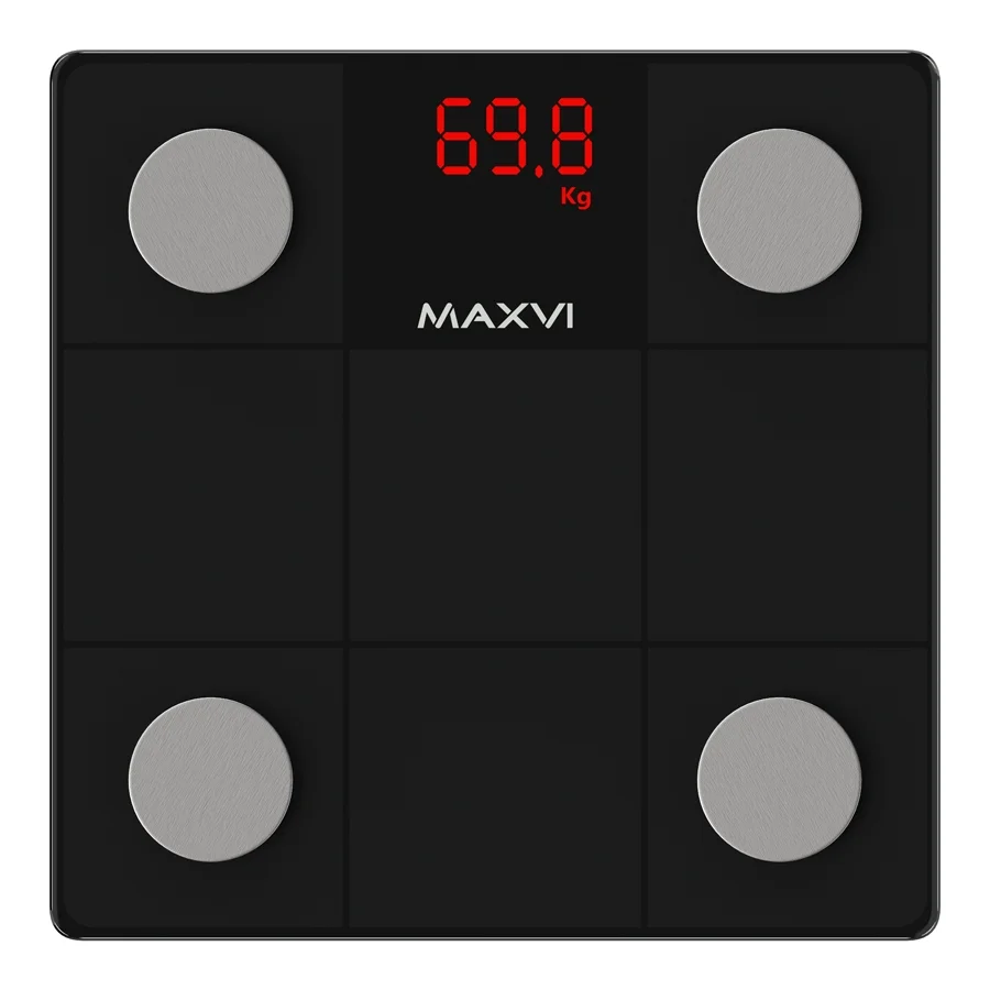 Весы напольные Maxvi BS101 черный