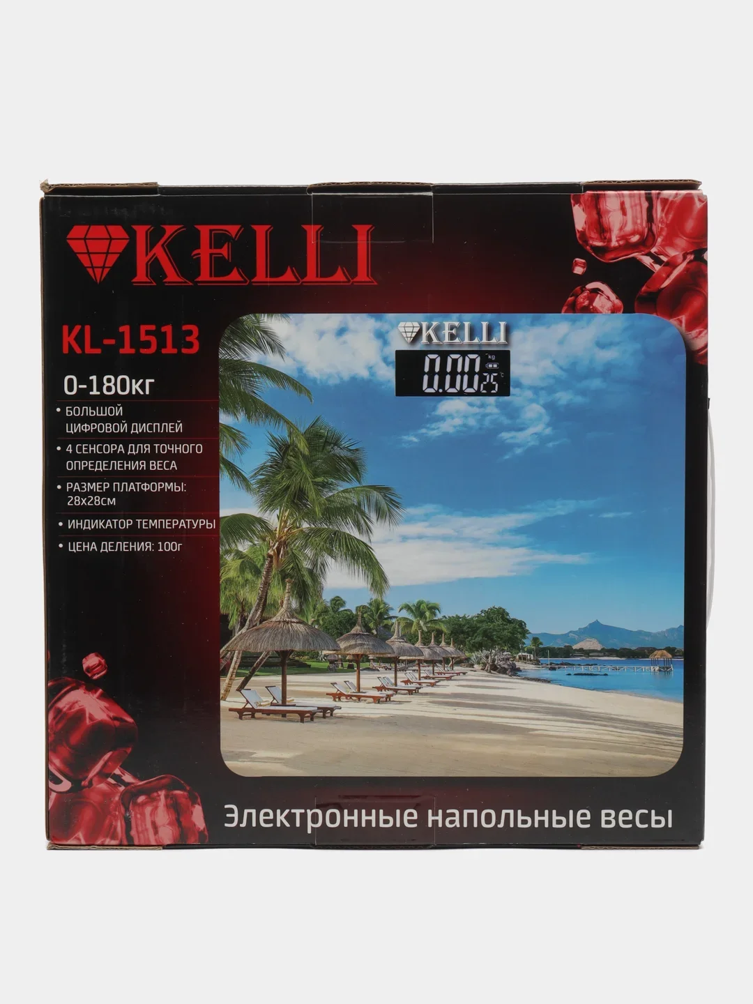 Весы напольные электронные Kelli KL-1512