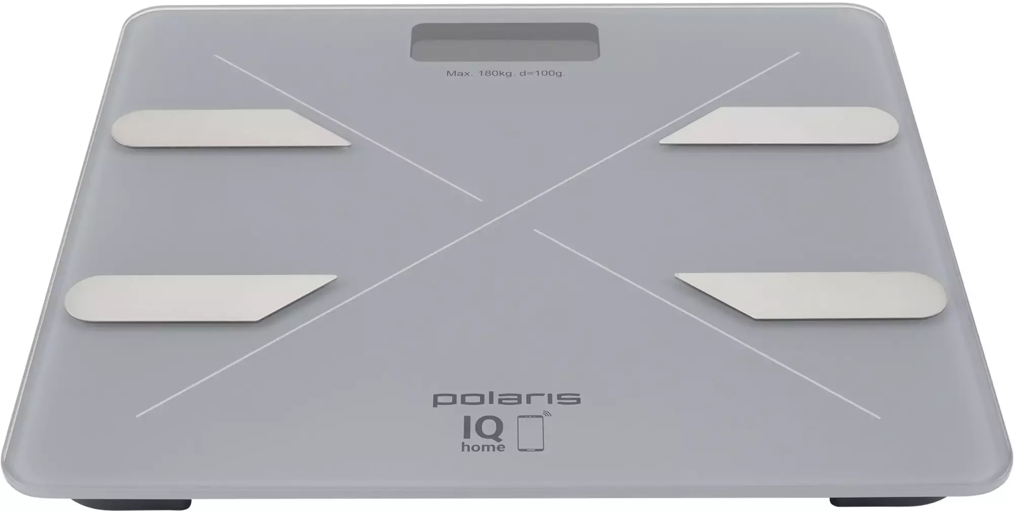 Весы напольные электронные Polaris PWS 1898 IQ Home макс.180кг белый