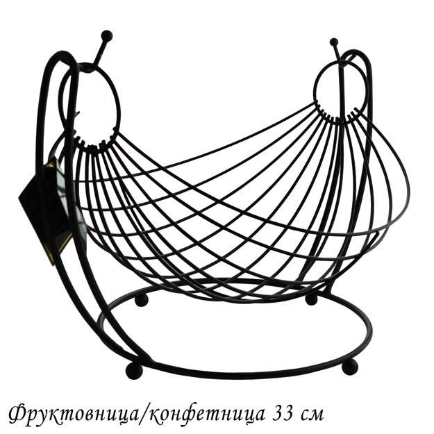 401-053 Фруктовница/конфетница 33см (х24)Металл