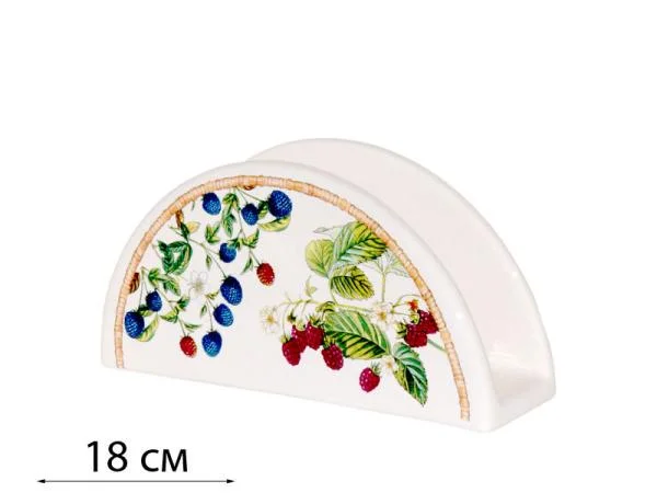 105-552 Салфетница  ФРУКТЫ в под.уп.(х72)