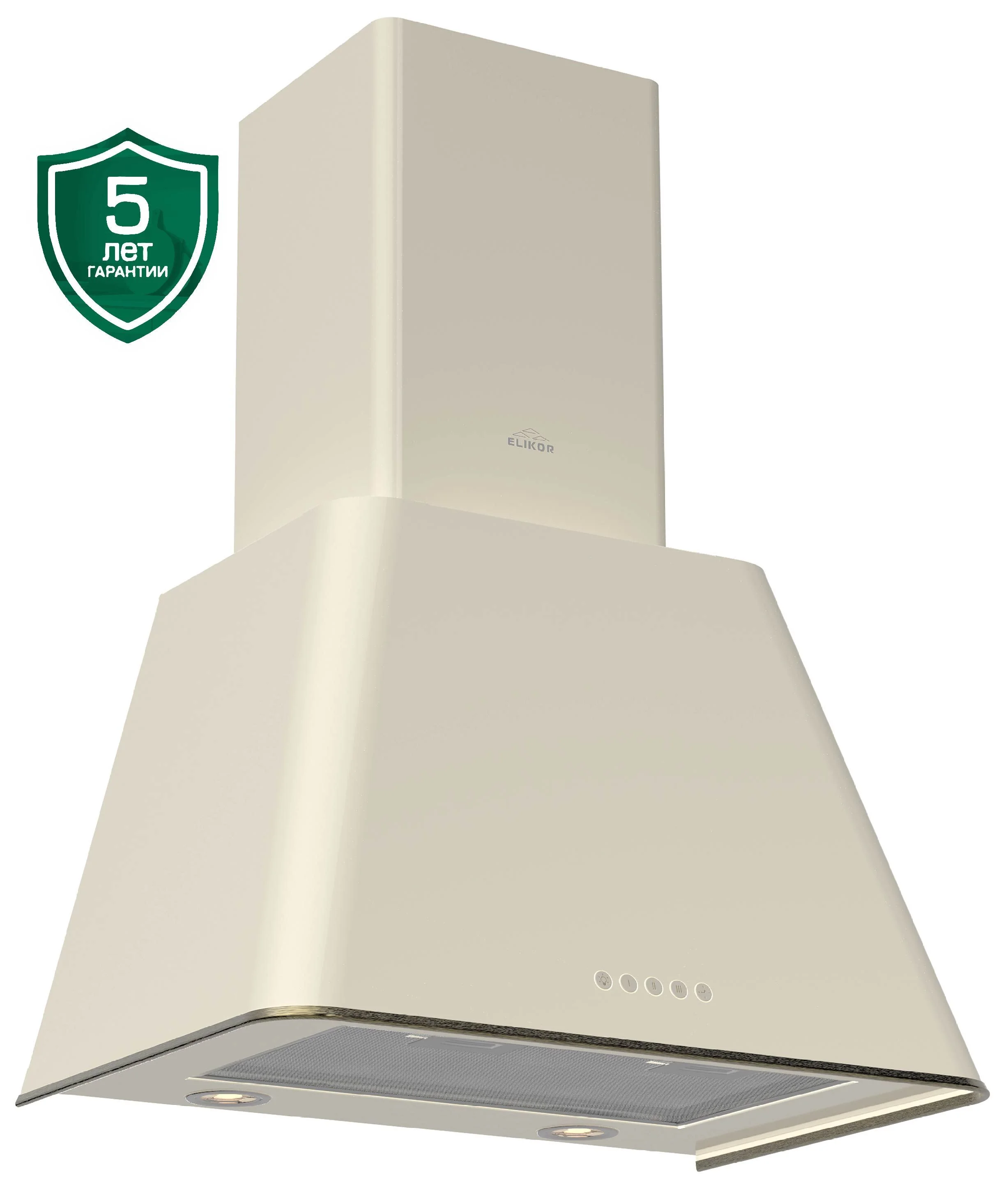 Вытяжка Elikor Гамма 60П-650-Э3Д КВ II Э-650-60-392 крем/бронза